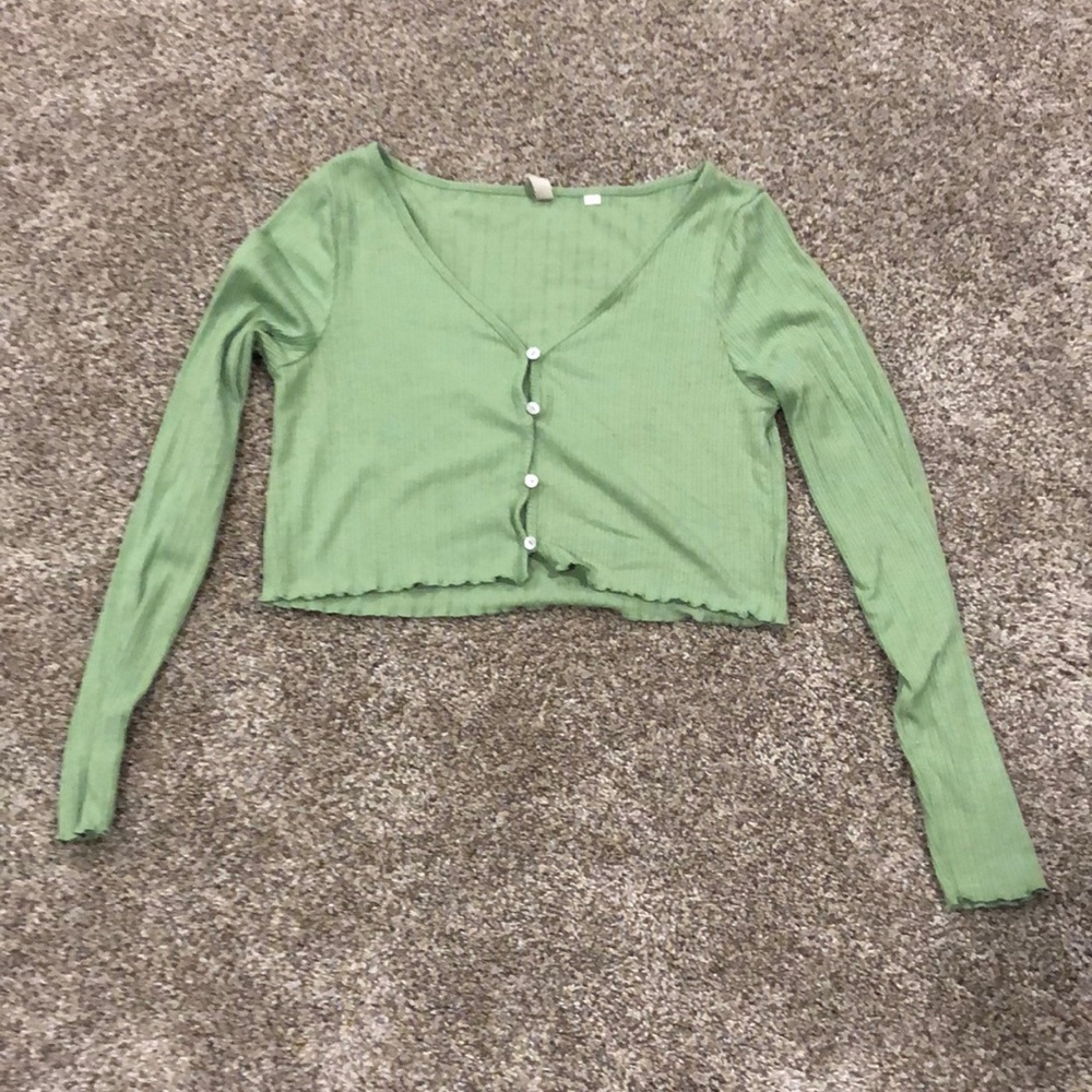 Crop Top Long Sleeve (Pacsun)